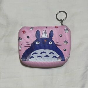 Pink and Blue Totoro Coin Purse